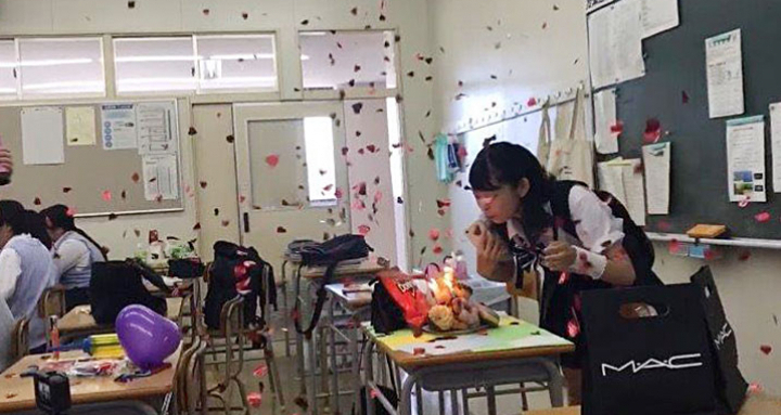 高校生 サプライズイベント